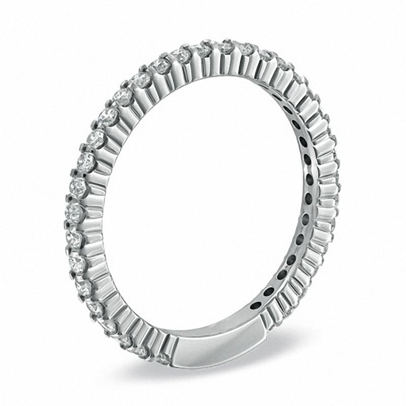 Main Image 2 of 0.50 CT. T.W. Diamond Eternity Anniversary Band in 14K White Gold