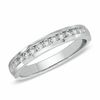 Thumbnail Image 1 of 0.25 CT. T.W. Certified Diamond Band in 14K White Gold (I/SI2)