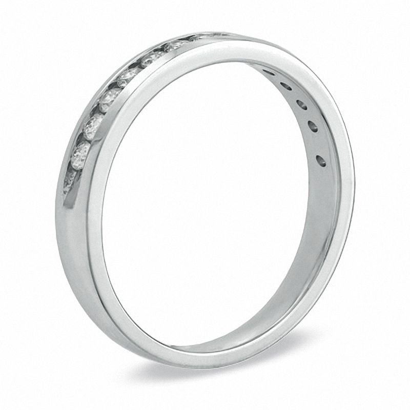 0.25 CT. T.W. Certified Diamond Band in 14K White Gold (I/SI2)