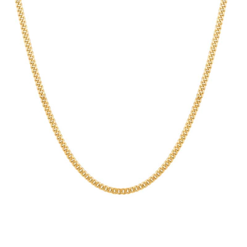 14k gold curb chain necklace eurobank cyprus