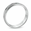 Thumbnail Image 1 of Ladies' 5.0mm Diamond Accent Wedding Band in 10K White Gold