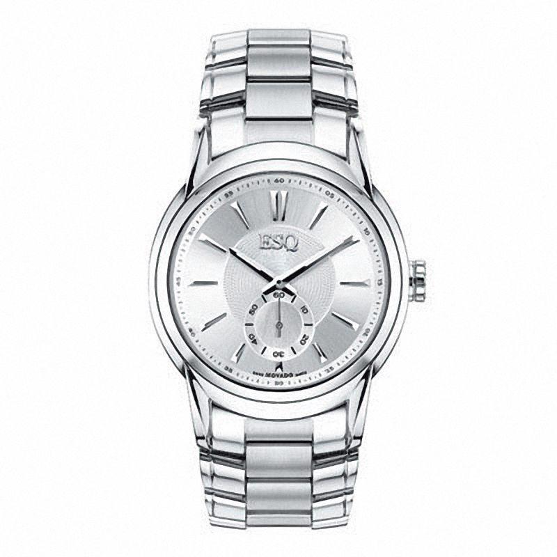 Men's ESQ by Movado Quest Watch with Silver-Tone Dial (Model: 07301326)|Peoples Jewellers