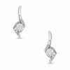 Thumbnail Image 1 of Sirena™ 0.15 CT. T.W. Diamond Drop Earrings in 10K White Gold