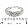 Thumbnail Image 2 of 1.20 CT. T.W. Diamond Past Present Future® Ring in 14K White Gold