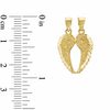 Thumbnail Image 1 of 10K Gold Breakable Angel Wings Charm