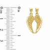 Thumbnail Image 2 of 10K Gold Breakable Angel Wings Charm