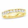 Ladies' 0.50 CT. T.W. Certified Canadian Diamond Channel Band in 14K Gold (I/I1)