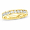 Thumbnail Image 1 of Ladies' 0.50 CT. T.W. Certified Canadian Diamond Channel Band in 14K Gold (I/I1)