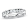 Thumbnail Image 0 of Ladies' 0.50 CT. T.W. Canadian Certified Diamond Channel Band in 14K White Gold (I/I2)