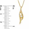 Thumbnail Image 2 of Sirena™ Diamond Accent Bypass Pendant in 10K Gold