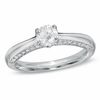 Thumbnail Image 1 of 1.00 CT. T.W. Certified Diamond Engagement Ring in 14K White Gold