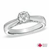 Thumbnail Image 0 of 0.75 CT. T.W. Certified Canadian Diamond Engagement Ring in 14K White Gold (I/I1)