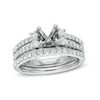 Thumbnail Image 1 of 0.75 CT. T.W. Diamond Semi-Mount Bridal Set in 14K White Gold