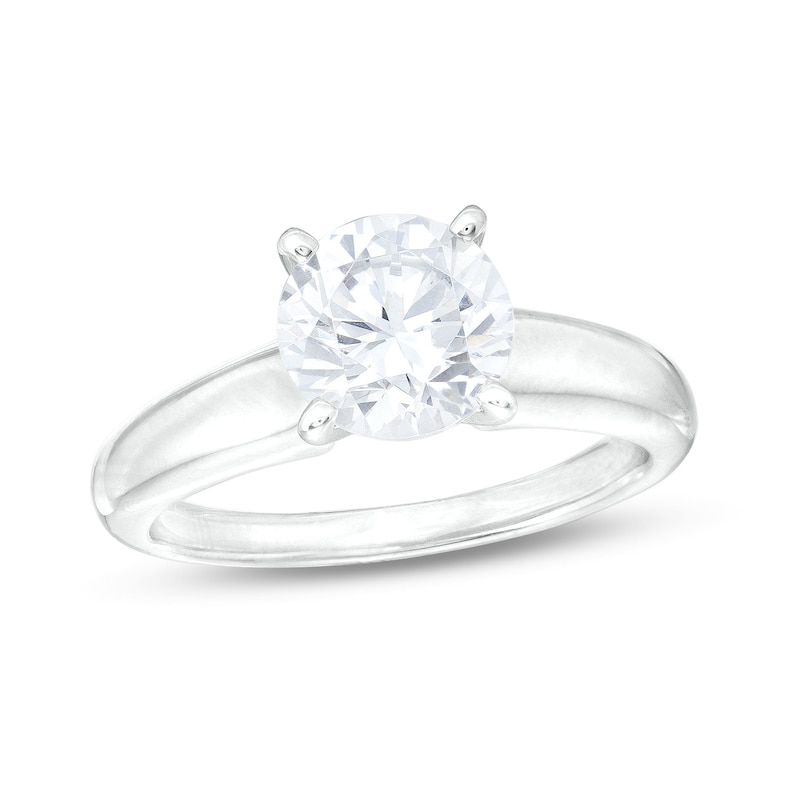 Main Image 1 of 2.00 CT. Certified Canadian Diamond Solitaire Ring in 14K White Gold (I/I1)