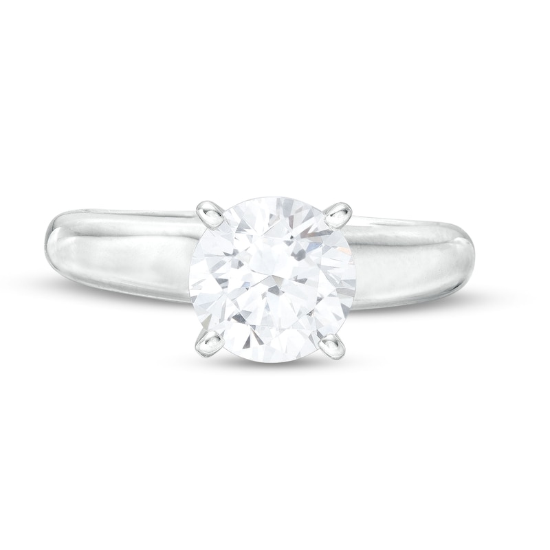 2.00 CT. Certified Canadian Diamond Solitaire Ring in 14K White Gold (I/I1)