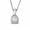 Thumbnail Image 1 of 0.25 CT. T.W. Certified Canadian Diamond Pendant in 14K White Gold - 17"