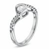 Thumbnail Image 2 of Sirena™ 0.50 CT. T.W. Diamond Twist Engagement Ring in 14K White Gold