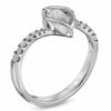 Sirena™ 0.33 CT. T.W. Diamond Swirl Engagement Ring in 14K White Gold