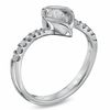 Thumbnail Image 2 of Sirena™ 0.33 CT. T.W. Diamond Swirl Engagement Ring in 14K White Gold