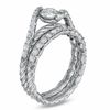 Thumbnail Image 2 of Sirena™ 1.00 CT. T.W. Diamond Bypass Bridal Set in 14K White Gold