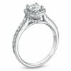 For Eternity 1.00 CT. T.W. Diamond Frame Engagement Ring in 14K White Gold