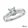 Thumbnail Image 1 of For Eternity 1.00 CT. T.W. Princess-Cut Diamond Solitaire Engagement Ring in 14K White Gold