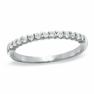 0.25 CT. T.W. Diamond Band in 10K White Gold