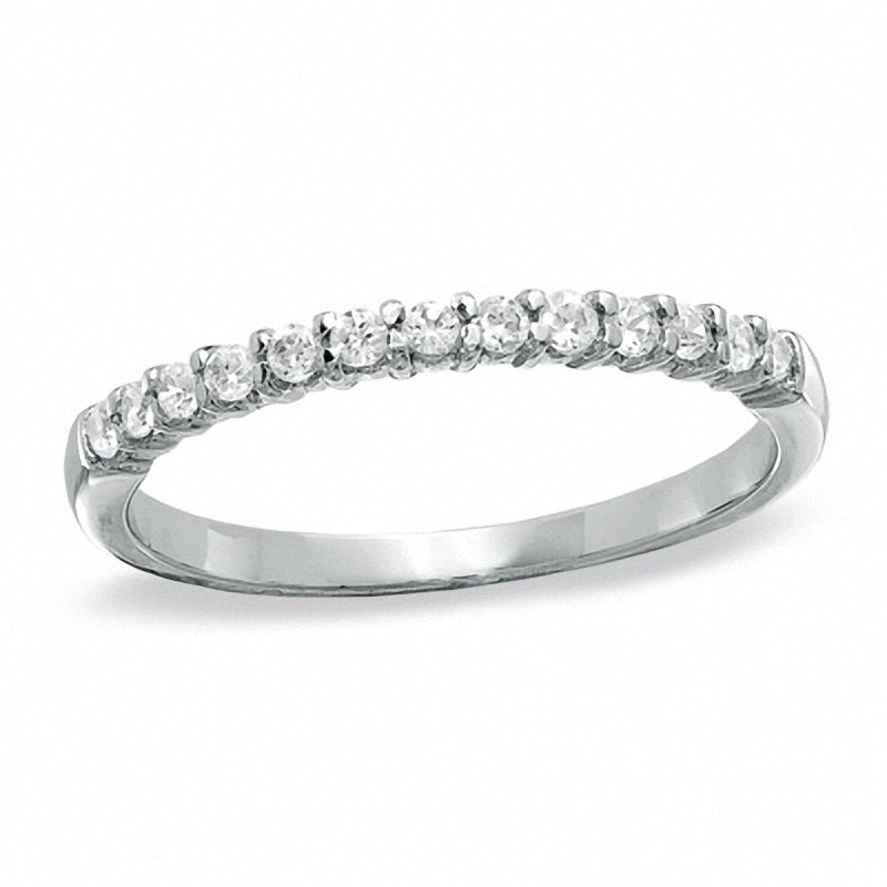 0.25 CT. T.W. Diamond Band in 10K White Gold|Peoples Jewellers