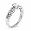 Thumbnail Image 1 of 0.25 CT. T.W. Diamond Split Shank Promise Ring in 10K White Gold