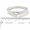 Thumbnail Image 3 of 0.20 CT. T.W. Diamond Promise Ring in 10K White Gold