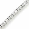 Thumbnail Image 0 of 1.00 CT. T.W. Diamond Tennis Bracelet in Sterling Silver