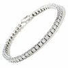 Thumbnail Image 2 of 1.00 CT. T.W. Diamond Tennis Bracelet in Sterling Silver