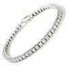 Thumbnail Image 1 of 1.00 CT. T.W. Diamond Tennis Bracelet in Sterling Silver