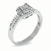 Thumbnail Image 2 of 0.25 CT. T.W. Diamond Split Shank Ring in 10K White Gold