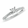 Thumbnail Image 0 of 0.20 CT. T.W. Diamond Promise Ring in 10K White Gold