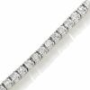Thumbnail Image 1 of 0.75 CT. T.W. Diamond Tennis Bracelet in Sterling Silver