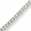 Thumbnail Image 0 of 0.75 CT. T.W. Diamond Tennis Bracelet in Sterling Silver