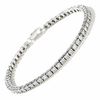 Thumbnail Image 1 of 0.75 CT. T.W. Diamond Tennis Bracelet in Sterling Silver