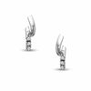 Thumbnail Image 1 of Diamond Accent Line Drop Earrings in 10K White Gold