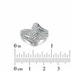 0.25 CT. T.W. Diamond Swirl Ring in Sterling Silver
