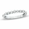 Thumbnail Image 0 of 0.25 CT. T.W. Diamond Seven Stone Band in 10K White Gold