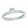 Thumbnail Image 0 of 0.70 CT. Certified Prestige® Diamond Solitaire Engagement Ring in 14K White Gold (J/I1)