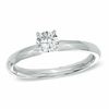 Thumbnail Image 1 of 0.70 CT. Certified Prestige® Diamond Solitaire Engagement Ring in 14K White Gold (J/I1)