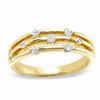 Thumbnail Image 0 of 0.25 CT. T.W. Diamond Orbit Band in 10K Gold