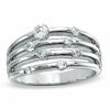 Thumbnail Image 1 of 0.50 CT. T.W. Diamond Orbit Band in 10K White Gold