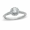 Thumbnail Image 1 of 0.50 CT. T.W. Diamond Framed Engagement Ring in 14K White Gold