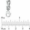 Men's 4.0mm Oval Link Bracelet in Stainless Steel - 8.5"