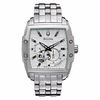 Thumbnail Image 1 of Men's Bulova BVA-Series 145 Chronograph Watch with Tonneau White Grid Dial (Model: 96A122)