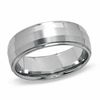 Thumbnail Image 0 of Triton Men's 8.0mm Step Edge Cobalt Wedding Band - Size 10