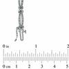 Thumbnail Image 2 of 0.25 CT. T.W. Diamond "X" Bracelet in Sterling Silver